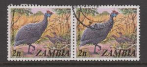 Zambia 1975 Sc#136 Used Pair