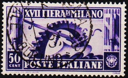 Italy. 1936 50c S.G.475 Fine Used