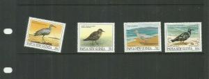 PAPUA NEW GUINEA BIRDS MNH 