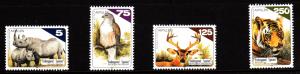 Netherlands Antilles MNH Scott #848-#851 Set of 4 Endangered Species: Black r...