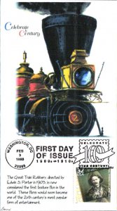 #3182c The Great Train Robbery Barre FDC