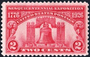 SC#627 2¢ Liberty Bell Issue (1926) MHR