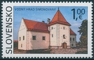 Slovakia 2020 MNH Architecture Stamps Water Castle of Simonovany 1v Set