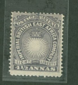 British East Africa #20a  Single