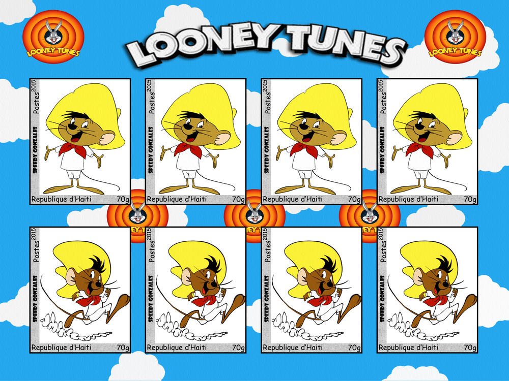 Speedy Gonzales Billet Million Dollar US! Series Drawing Anime