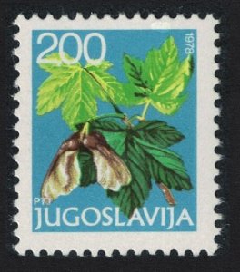Yugoslavia Sycamore Tree 1978 MNH SG#1860 MI#1766