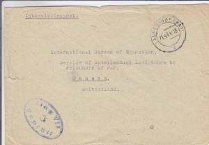 1944, British Internee at Ilag VIII, France to Switzerland (C2780)