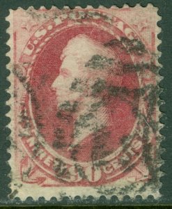 EDW1949SELL : USA 1870 Scott #155 Used. Minor thins. Catalog $350.00.