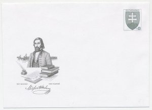 Postal stationery Slovakia Jozef Miloslav Hurban - Book 