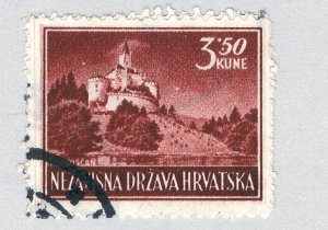 Croatia 54 Used Castle 1 1943 (BP85726)