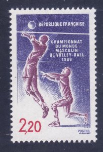 France 2013 MNH 2013 Mens World Volleyball Championship Issue