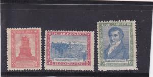 Argentina  Scott#  280-2  MH