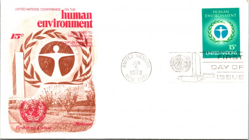 United Nations, New York, Worldwide First Day Cover