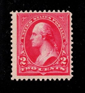 OAS-CNY 11383 SCOTT 267 – 1895 2c Washington, double line watermark type III MNH