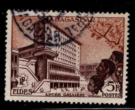 Madagascar Scott 293 Used  from FIDES 1956 set