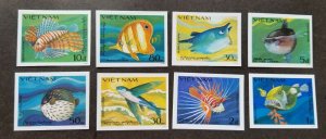 *FREE SHIP Vietnam Marine Fish 1984 Life Ocean Porcupinefish (stamp) MNH *imperf