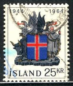 Iceland 1964: Sc. # 362;  Used Cpl. Set