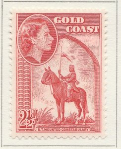 1952 GOLD COAST 2 1/2dMH* Stamp A4P40F40071-