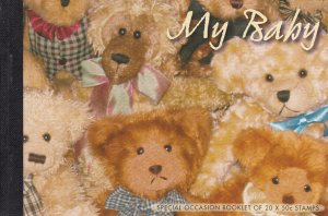 Australia 2003 Special Occasion Booklet Sc #2119 45c Teddy Bear 'My Baby'