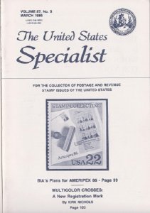 11 Different Volumes of The United States Specialist from 1986