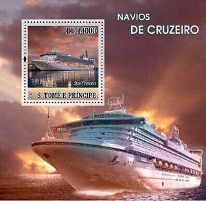 S. TOME & PRINCIPE 2007 - Ship / Navios de Cruzeiro s/s