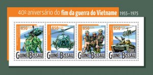 GUINE BISSAU 2015 SHEET VIETNAM WAR GUERRE GUERRA gb15317a