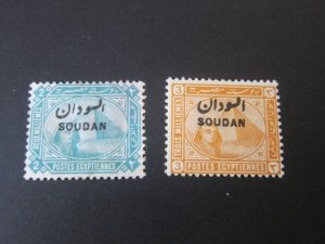 Sudan 1897 Sc 2-3 FU
