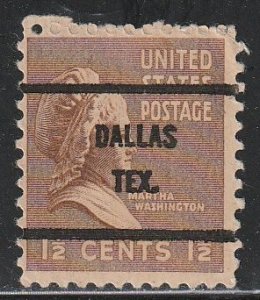 Precancel - Dallas, TX - PSS 805-61