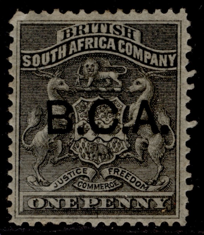 NYASALAND - BCA QEII SG1, 1d black, LH MINT. Cat £12.