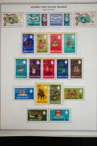 Gilbert & Ellice Rather Complete 1960 - 1970's Stamp Collection