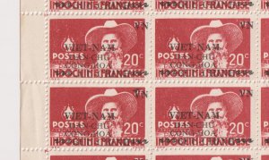North Viet Nam - Viet Minh Issues - Sc 1L11 - 1L13 - Blk of 4 - MNH