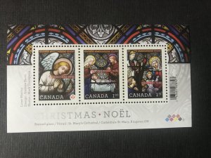 CANADA #2490 Christmas Souvenir Sheet from 2011 - MNH