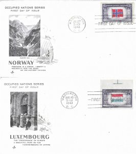 #909-921, 5c Occupied Nations, Art Craft (13)