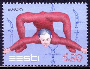 Estonia. 2002. 437. circus europe. MNH.