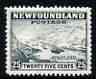 Newfoundland 1941-44 KG6 Sealing Fleet 25c unmounted mint...