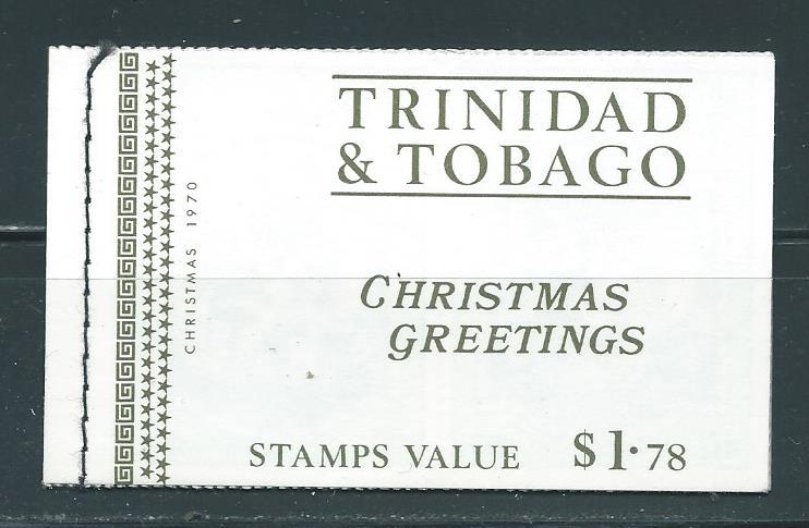 Trinidad & Tobago 191a-94a Christmas booklet MNH