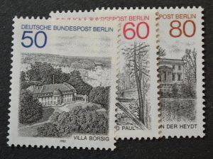 Berlin Sc # 9N476-78, VF MNH