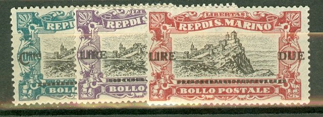 BD: San Marino 90-2 mint CV $64.50