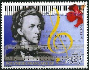 Scott #762 Chopin MNH