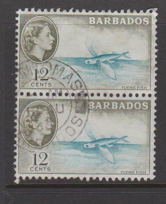 Barbados Sc#242 Used Pair