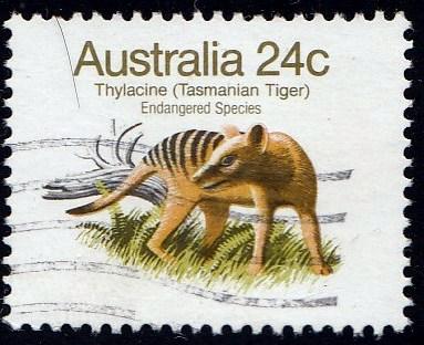 Australia #788a Tasmanian Tiger, 1981. used, SF