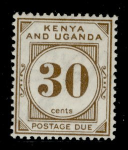 KENYA UGANDA TANGANYIKA GV SG D4, 30c brown, LH MINT. Cat £26.