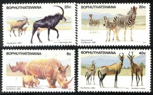 1983 Bophuthatswana 100-103 Fauna