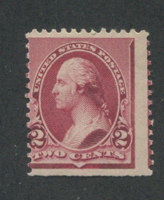 1890 US Stamp #219D 2c Mint Never Hinged Average Catalogue Value $500