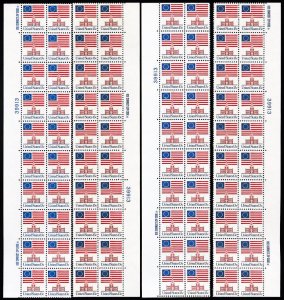 US Stamps # 1622c MNH VF Lot of 7 Plate Blocks Of 20 Scott Value $210.00