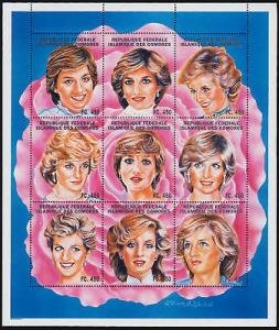 Comoro Islands 835J MNH Princess Diana, Flower