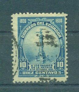 Ecuador sc# 232 used cat value $.25
