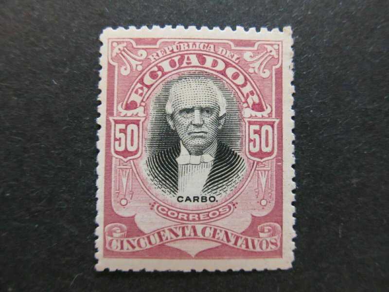 A4P46F43 Ecuador 1899 50c mh*