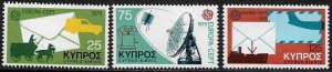 Cyprus #513-5 MNH Set - Europa - Letters