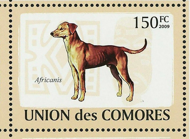 Dogs Stamp Aidi Sloughi Boerboel Basenji Azawakh Africanis S/S MNH #2135-2140